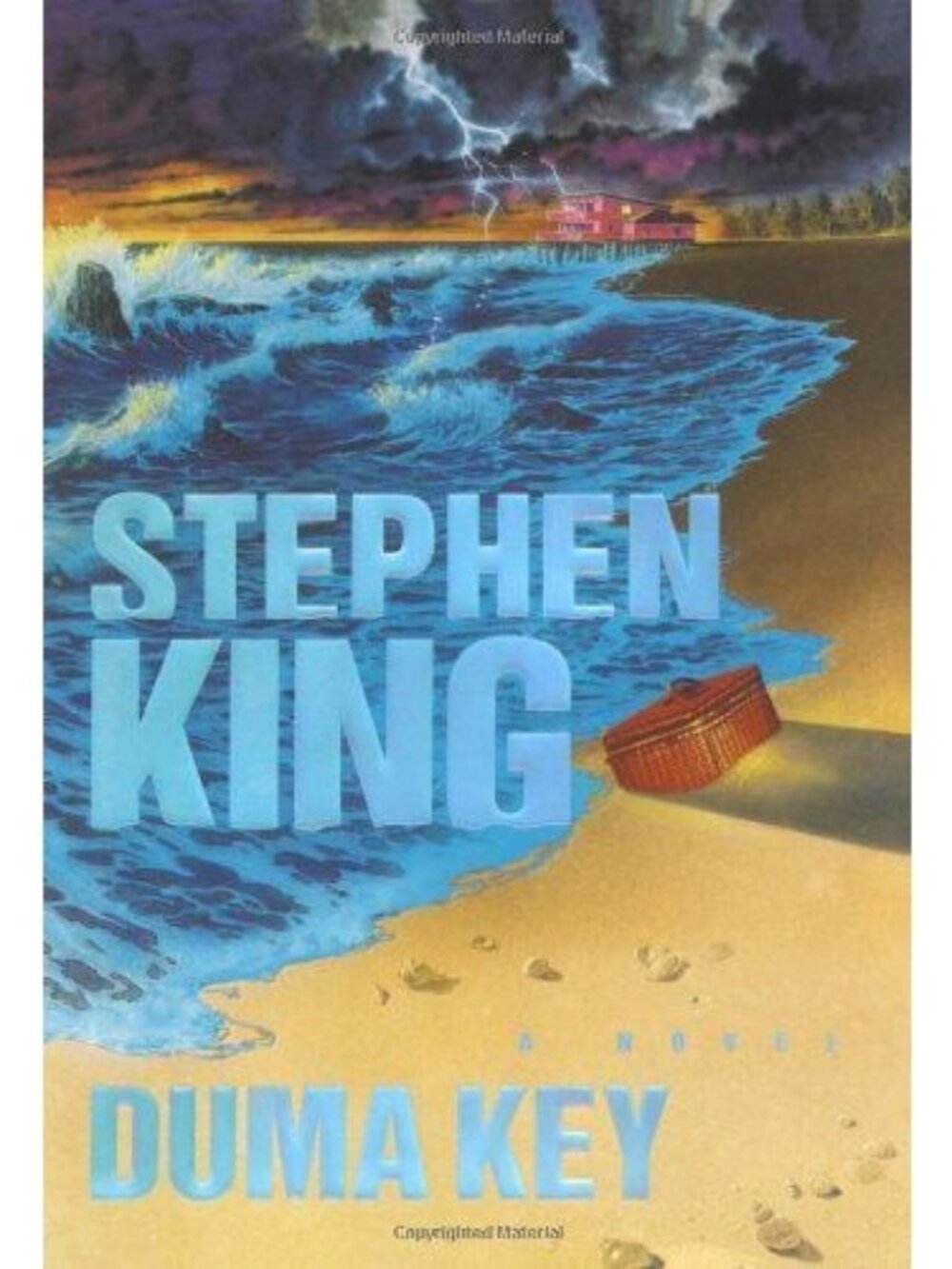 Stephen King Duma Key Book Hardcover Scribner First Edition Jan 2008 Bestseller